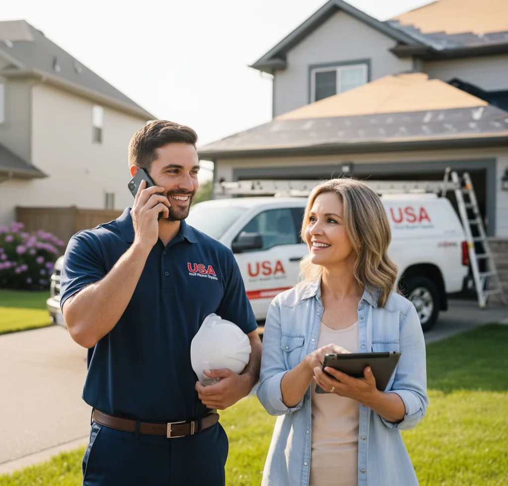 USA Roof Repair Experts customer support in Bozrah